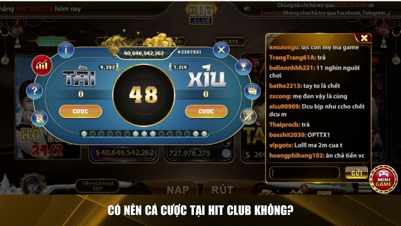 Có nên cá cược tại Hit Club không?